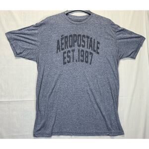 Aéropostale EST. 1987 Gray Graphic T-Shirt‎ Size XL